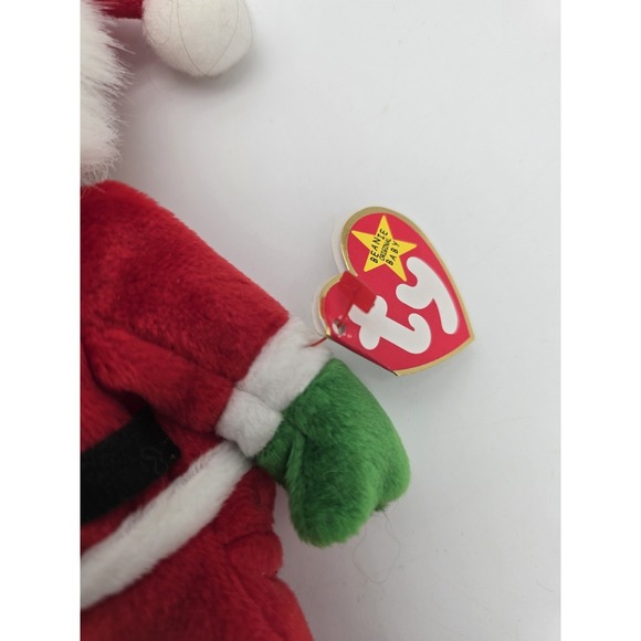 Lot Of 4 Beanie Plush Christmas Toys Reindeer Santa Frosty Snowman Ty & Gemmy - Picture 5 of 14